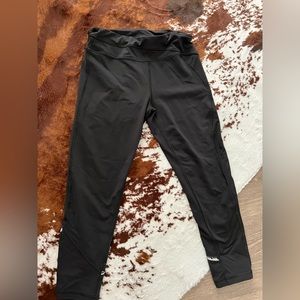 Ivivva Kids Lululemon Leggings, Cropped, Size 12, Black